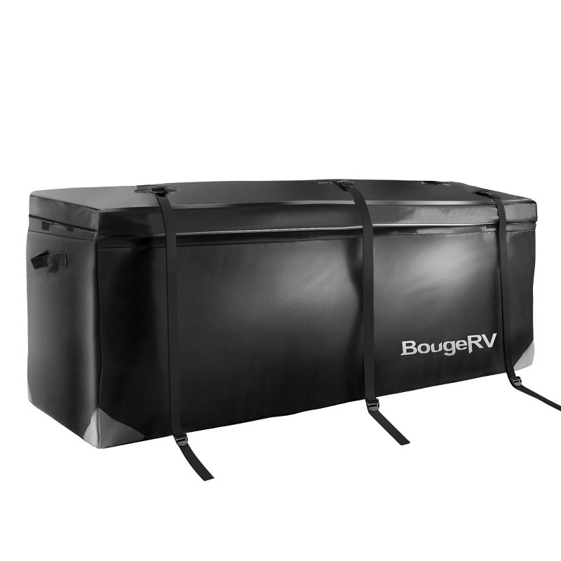 BougeRV حقيبة نقل الأمتعة BougeRV مقاومة للماء/مقاومة للمطر للسيارات والشاحنات وSUV والفانات، مع حوامل خلفية وصناديق 48'' L x 20'' W x 22'' H - Image 1